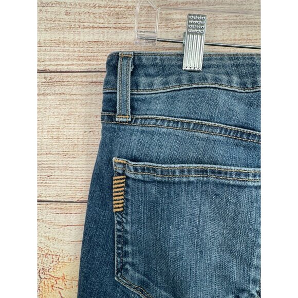 Paige Verdugo Ankle Distressed Jeans Women's Size 32 Blue‎ Medium Wash Denim - Picture 4 of 11